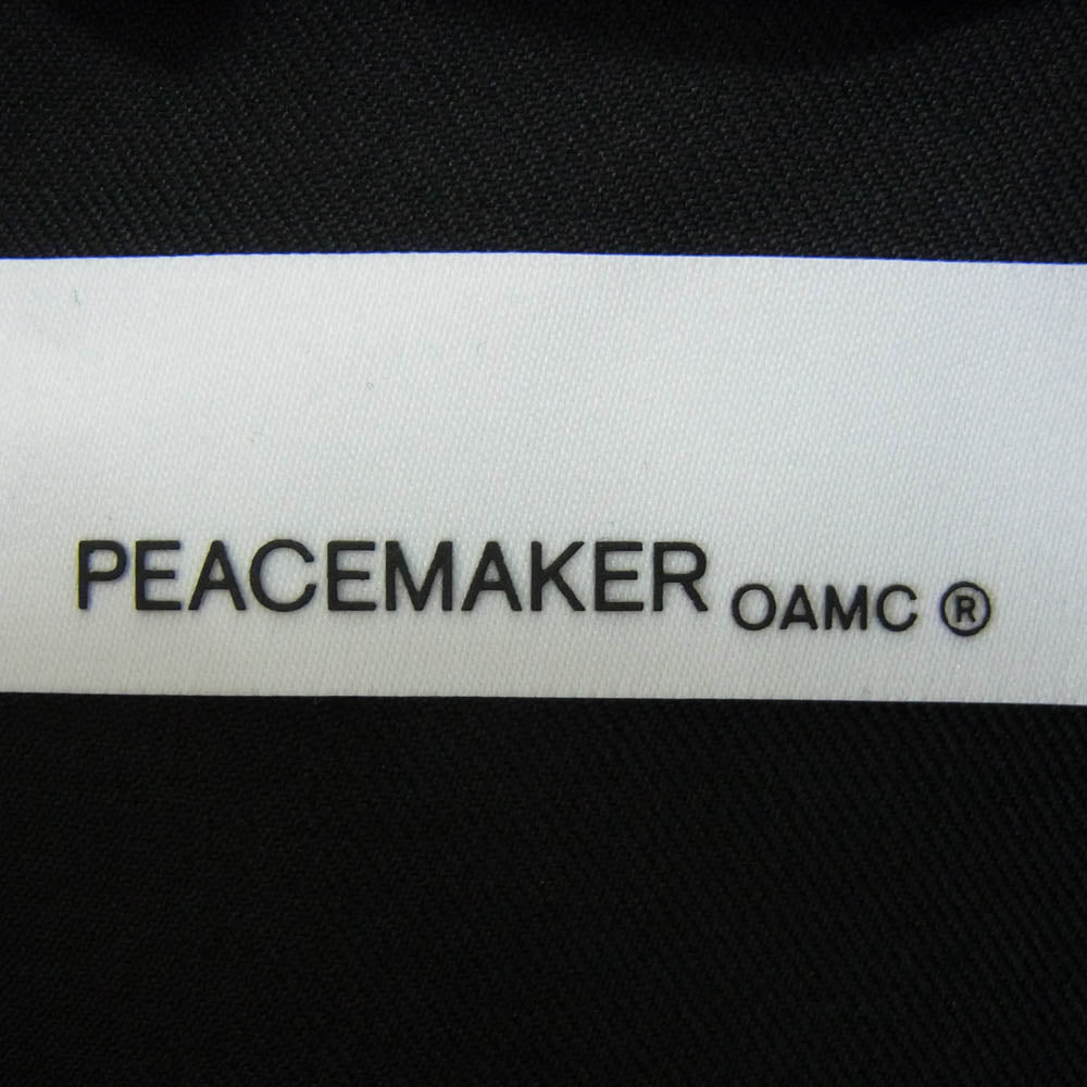 OAMC オーエーエムシー 25SS PCM1OS05AWO001099 Tech Shirt テック 半袖 シャツ ハーフ スリーブ シャツ ブラック系 S【中古】