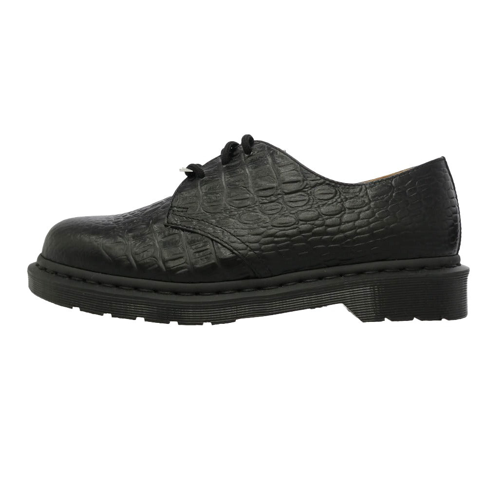 SOPHNET. ソフネット Dr.Martens ドクターマーチン 21SS 27004001 × END. × Dr.Martens 1461 3EYE SHOES CROC END ドクターマーチン エンド クロコ 型押し 3ホール レザー シューズ ブラック系 US10【新古品】【未使用】【中古】
