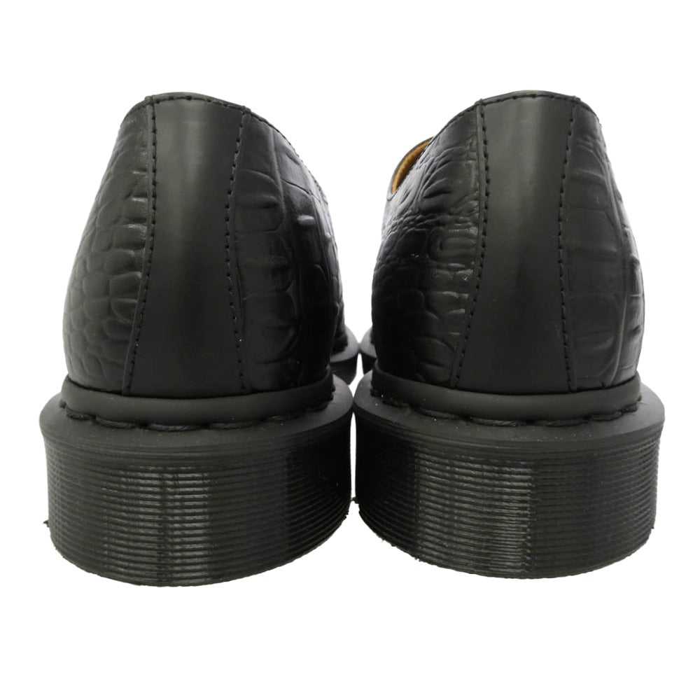 SOPHNET. ソフネット Dr.Martens ドクターマーチン 21SS 27004001 × END. × Dr.Martens 1461 3EYE SHOES CROC END ドクターマーチン エンド クロコ 型押し 3ホール レザー シューズ ブラック系 US10【新古品】【未使用】【中古】