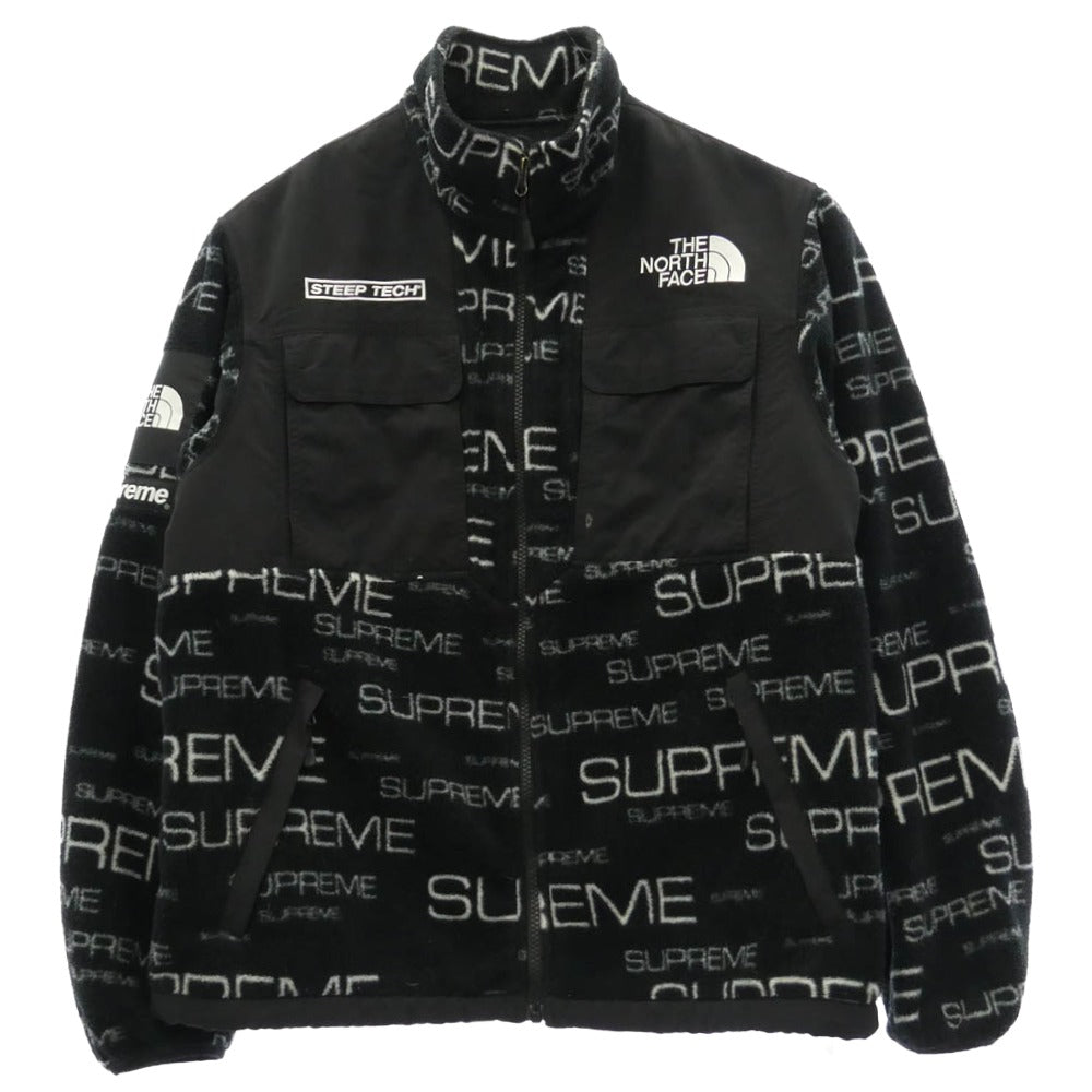 Supreme シュプリーム THE NORTH FACE ノースフェイス 21AW NA52101I × THE NORTH FACE Steep Tech Fleece Jacket スティープテック フリース ジャケット ブラック系【中古】