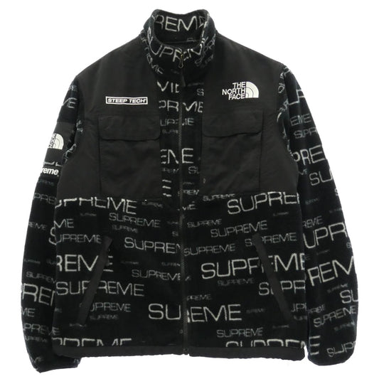 Supreme シュプリーム THE NORTH FACE ノースフェイス 21AW NA52101I × THE NORTH FACE Steep Tech Fleece Jacket スティープテック フリース ジャケット ブラック系【中古】