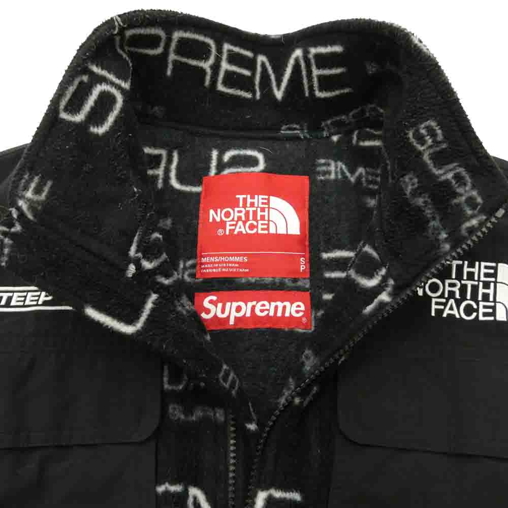 Supreme シュプリーム THE NORTH FACE ノースフェイス 21AW NA52101I × THE NORTH FACE Steep Tech Fleece Jacket スティープテック フリース ジャケット ブラック系【中古】