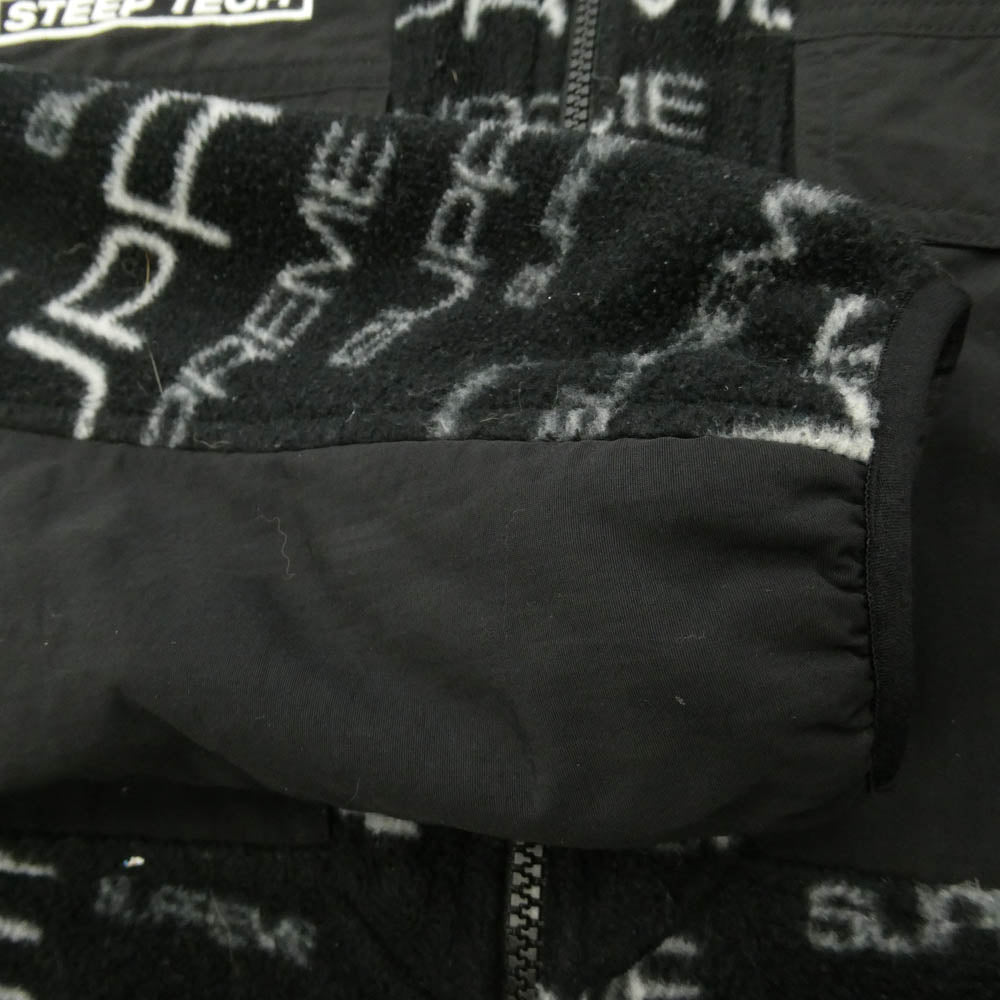 Supreme シュプリーム THE NORTH FACE ノースフェイス 21AW NA52101I × THE NORTH FACE Steep Tech Fleece Jacket スティープテック フリース ジャケット ブラック系【中古】
