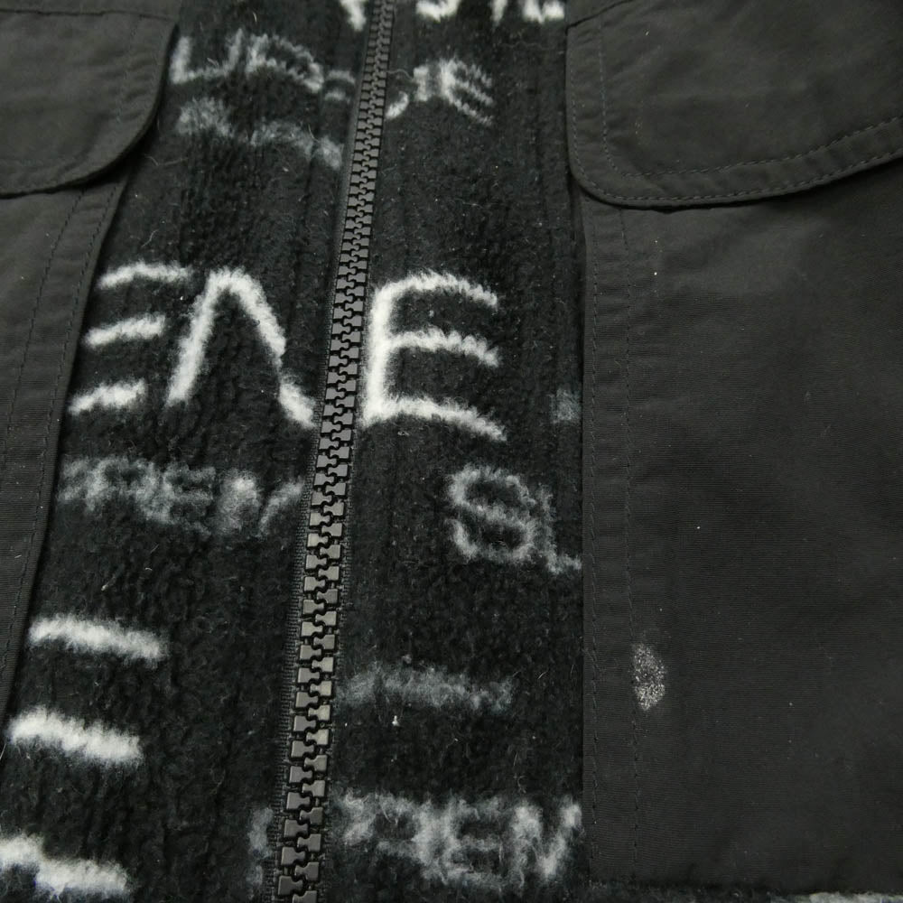 Supreme シュプリーム THE NORTH FACE ノースフェイス 21AW NA52101I × THE NORTH FACE Steep Tech Fleece Jacket スティープテック フリース ジャケット ブラック系【中古】