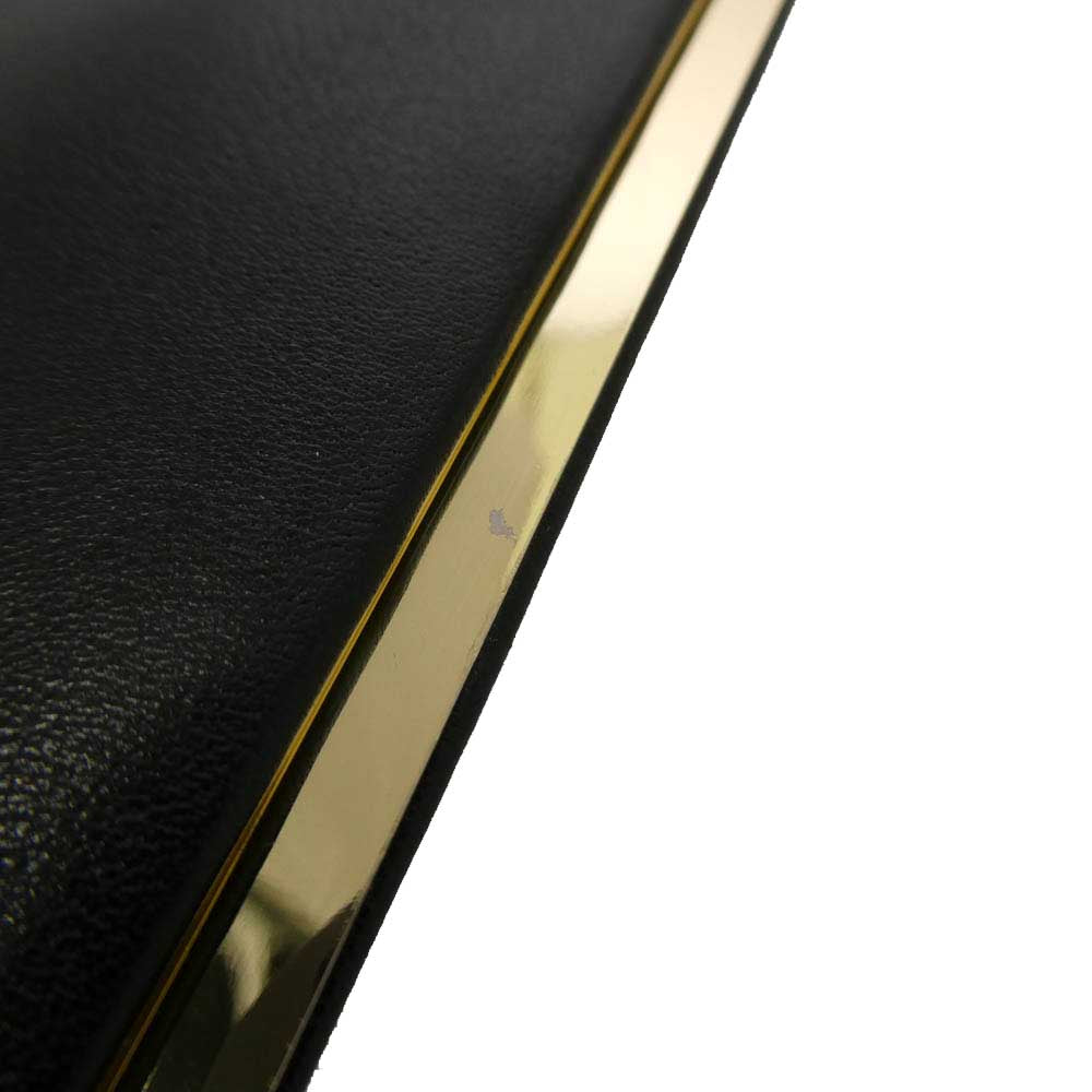 モルフェ SAC A MAIN Framed Leather Long Wallet サック ア マイン フレーム レザー ロング ウォレット ブラック系【中古】