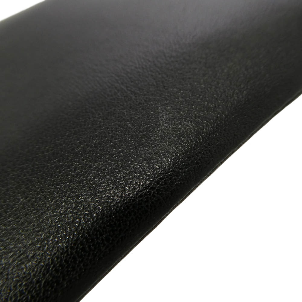モルフェ SAC A MAIN Framed Leather Long Wallet サック ア マイン フレーム レザー ロング ウォレット ブラック系【中古】