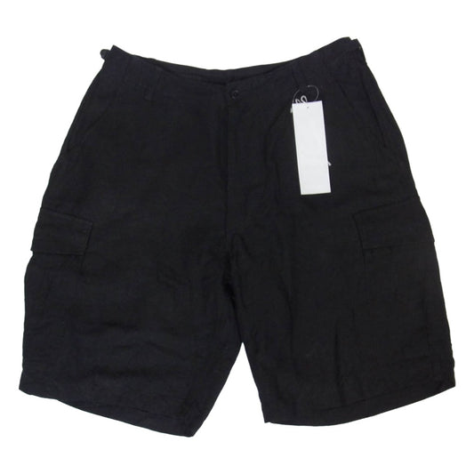 COMOLI コモリ 22SS V01-03014 ヴィスコースリネン B.D.Uショーツ ショート パンツ ブラック系 2【中古】