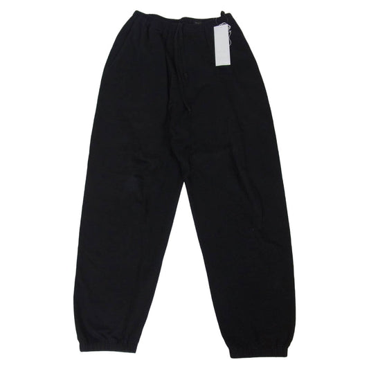 COMOLI コモリ 25SS B01-05014 LWコットン 裏毛 スウェット パンツ ブラック系 1【中古】