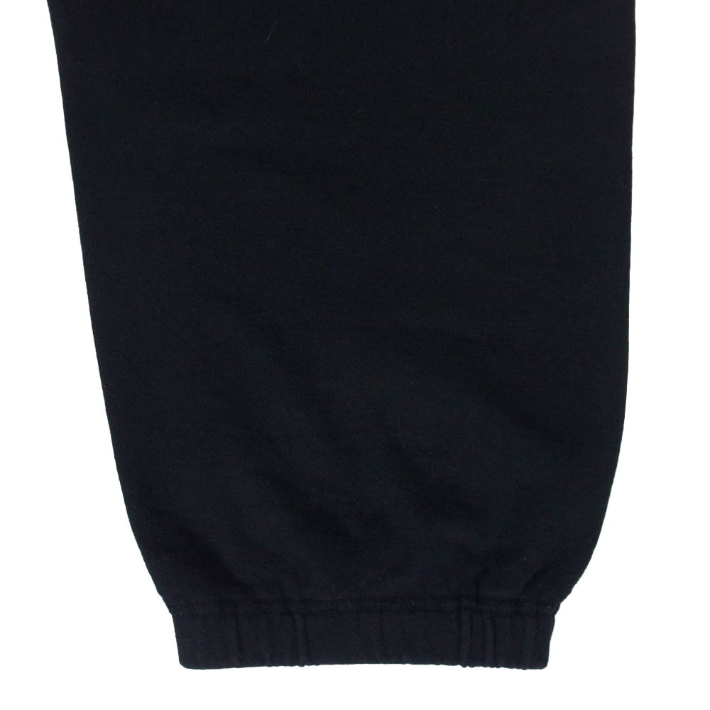 COMOLI コモリ 25SS B01-05014 LWコットン 裏毛 スウェット パンツ ブラック系 1【中古】