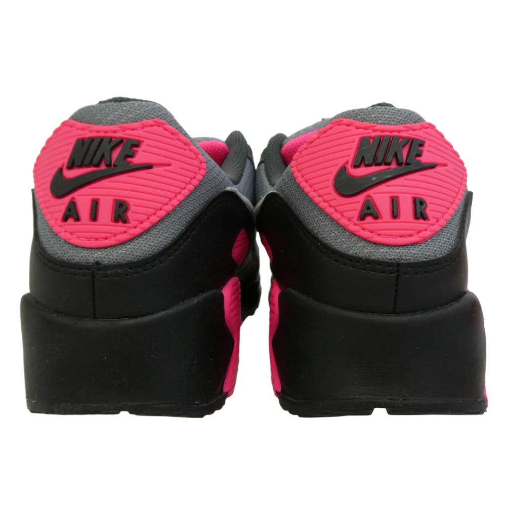 NIKE ナイキ DM0029-010 Air Max 90 Hyper Pink エアマックス90 ハイパー ピンク ローカット スニーカー グレー系 ピンク系 26.5cm【極上美品】【中古】