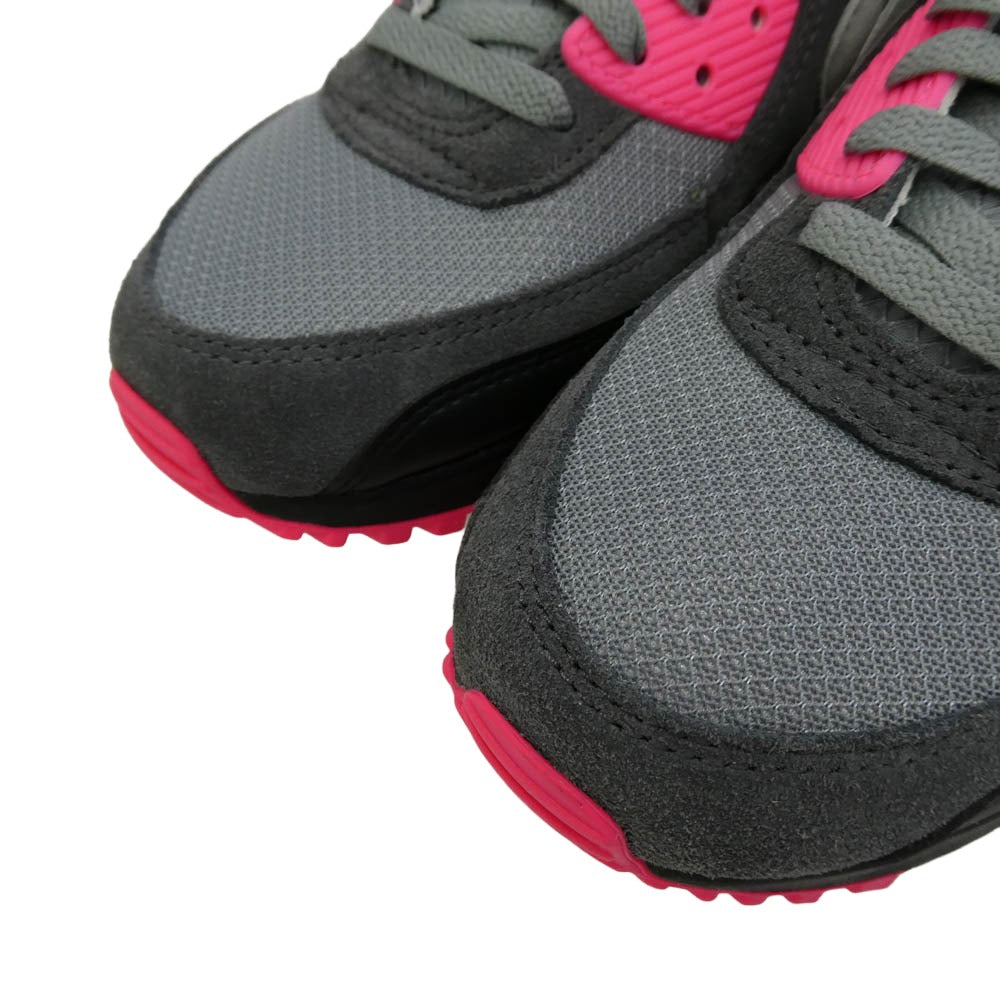 NIKE ナイキ DM0029-010 Air Max 90 Hyper Pink エアマックス90 ハイパー ピンク ローカット スニーカー グレー系 ピンク系 26.5cm【極上美品】【中古】