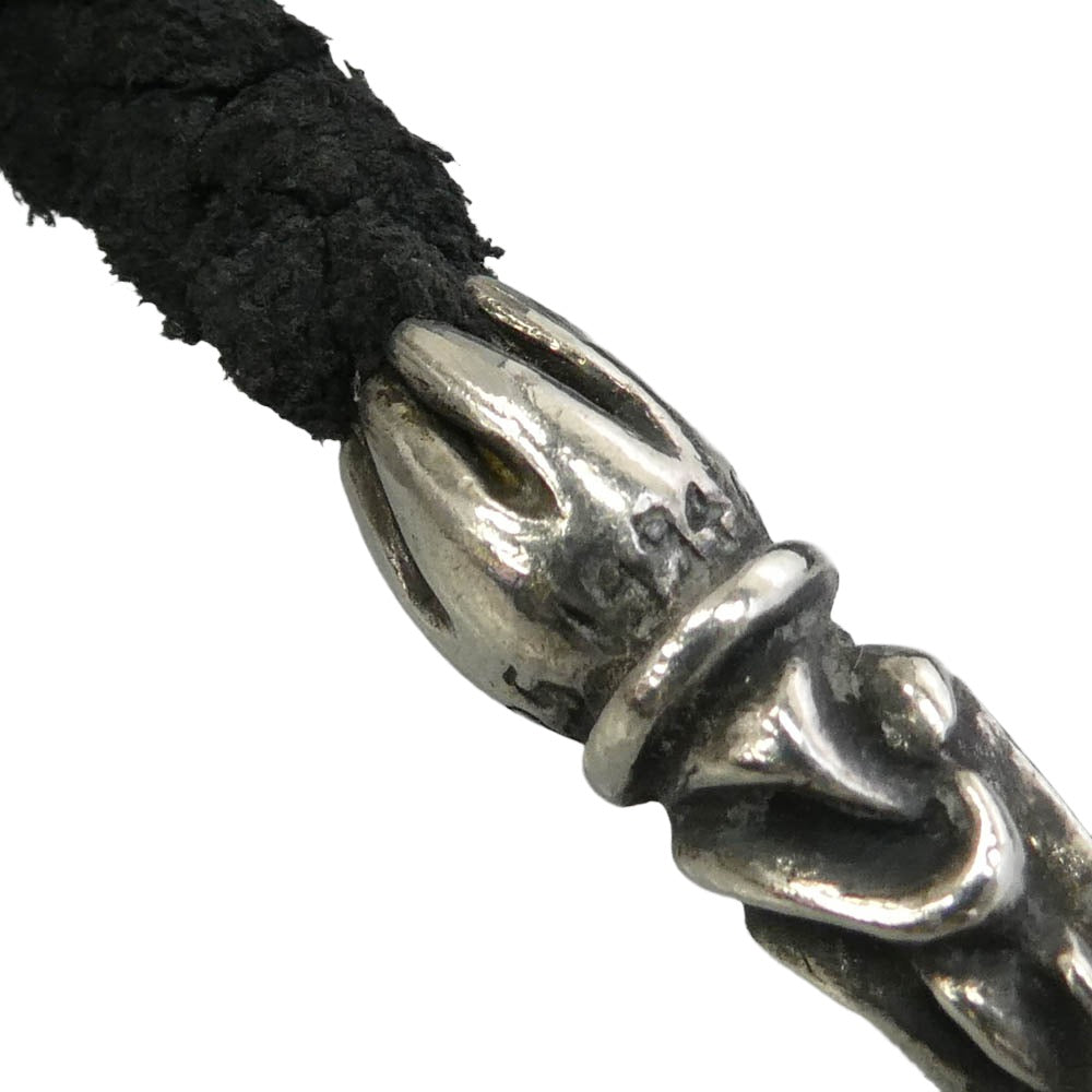 CHROME HEARTS クロムハーツ（原本無） LEATHER BRAID スクロール