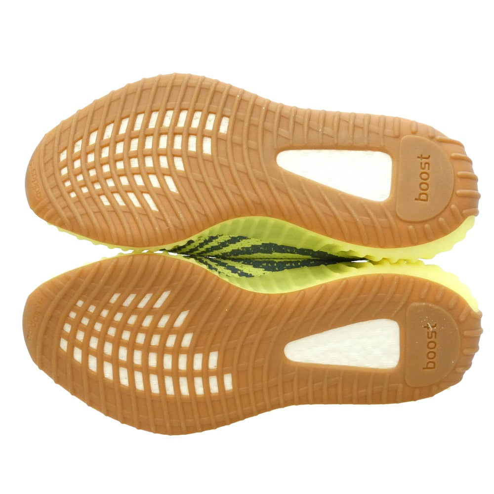 adidas アディダス B37572 Yeezy Boost 350 V2 Semi Frozen Yellow イージーブースト セミフローズンイエロー スニーカー イエロー系 ネイビー系 27cm【新古品】【未使用】【中古】