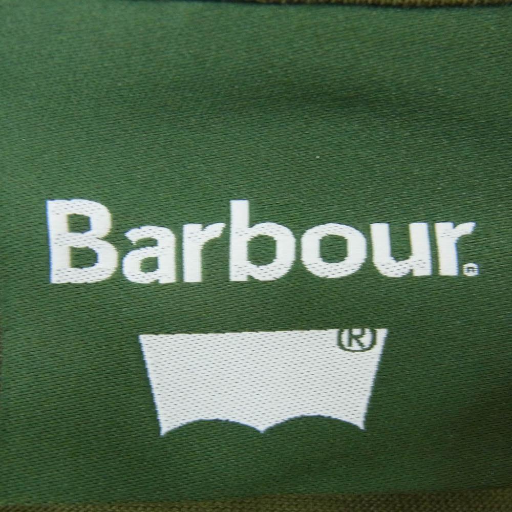 Barbour バブアー Levi's リーバイス 252MTS1513 × Levi's リーバイス グラフィック プリント 半袖 Tシャツ カーキ系 L【新古品】【未使用】【中古】