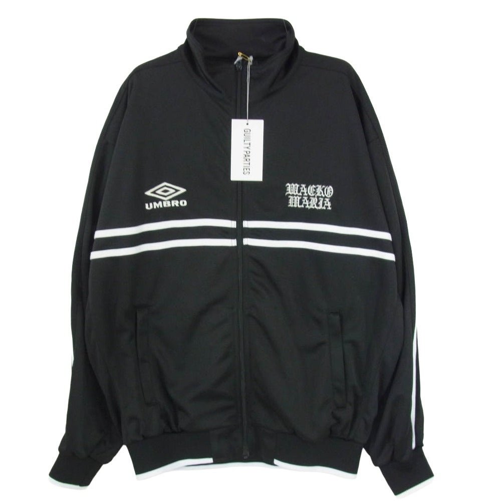 WACKO MARIA ワコマリア 26SS-WMO-UB03 × UMBRO アンブロ TRACK JACKET TYPE-2 トラック ジャケット タイプ2 ブラック系 L【極上美品】【中古】