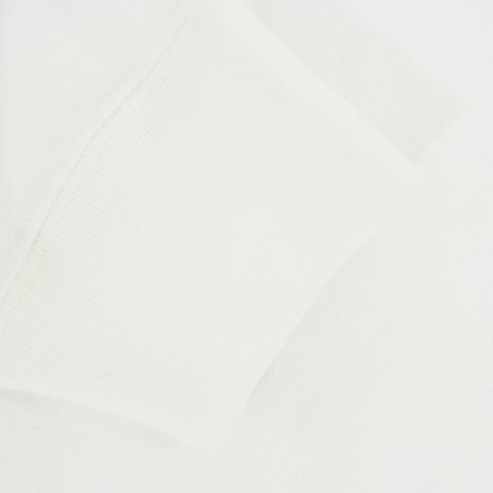 Goldwin ゴールドウィン GL62124 Cotton L/S T-shirt コットン ロゴ刺繍 長袖 Tシャツ カットソー ホワイト系 M【中古】