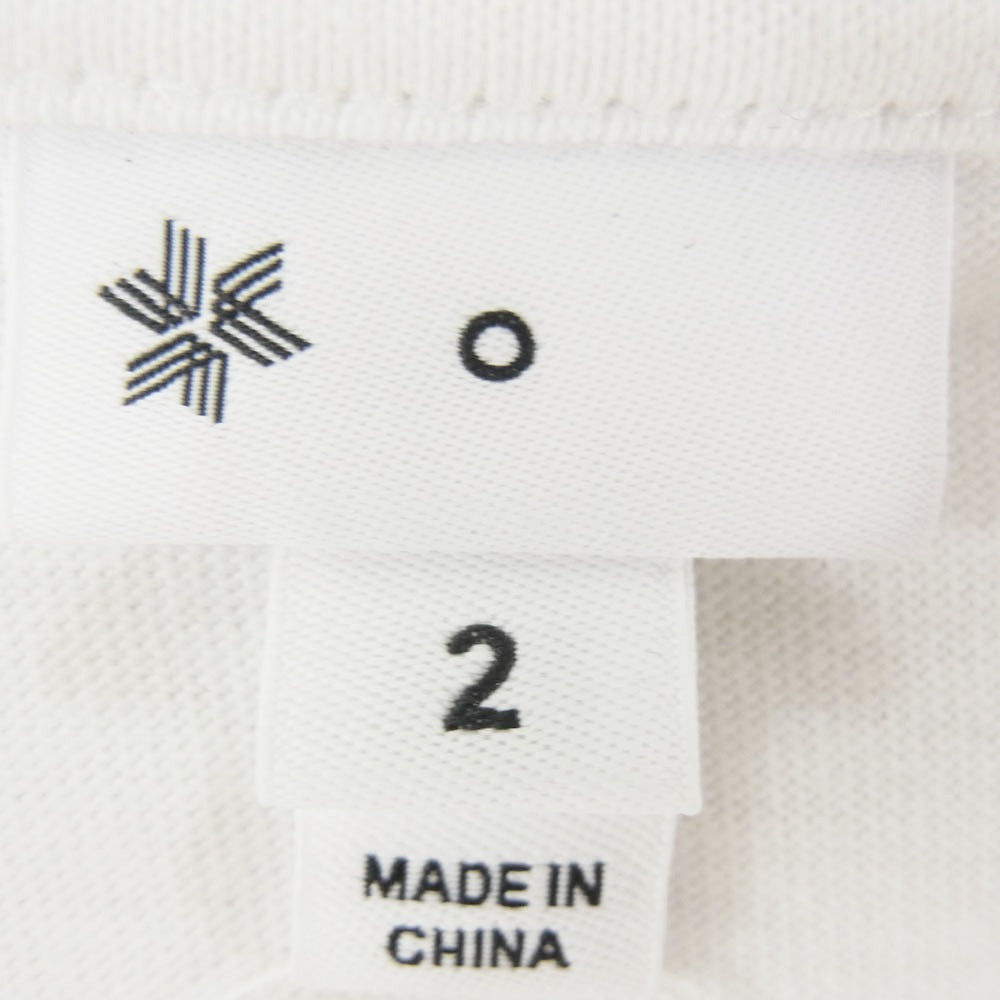 Goldwin ゴールドウィン 25SS GZ65108 Helicoid T-shirt ヘリコイド 半袖 Tシャツ カットソー ホワイト系 2【中古】
