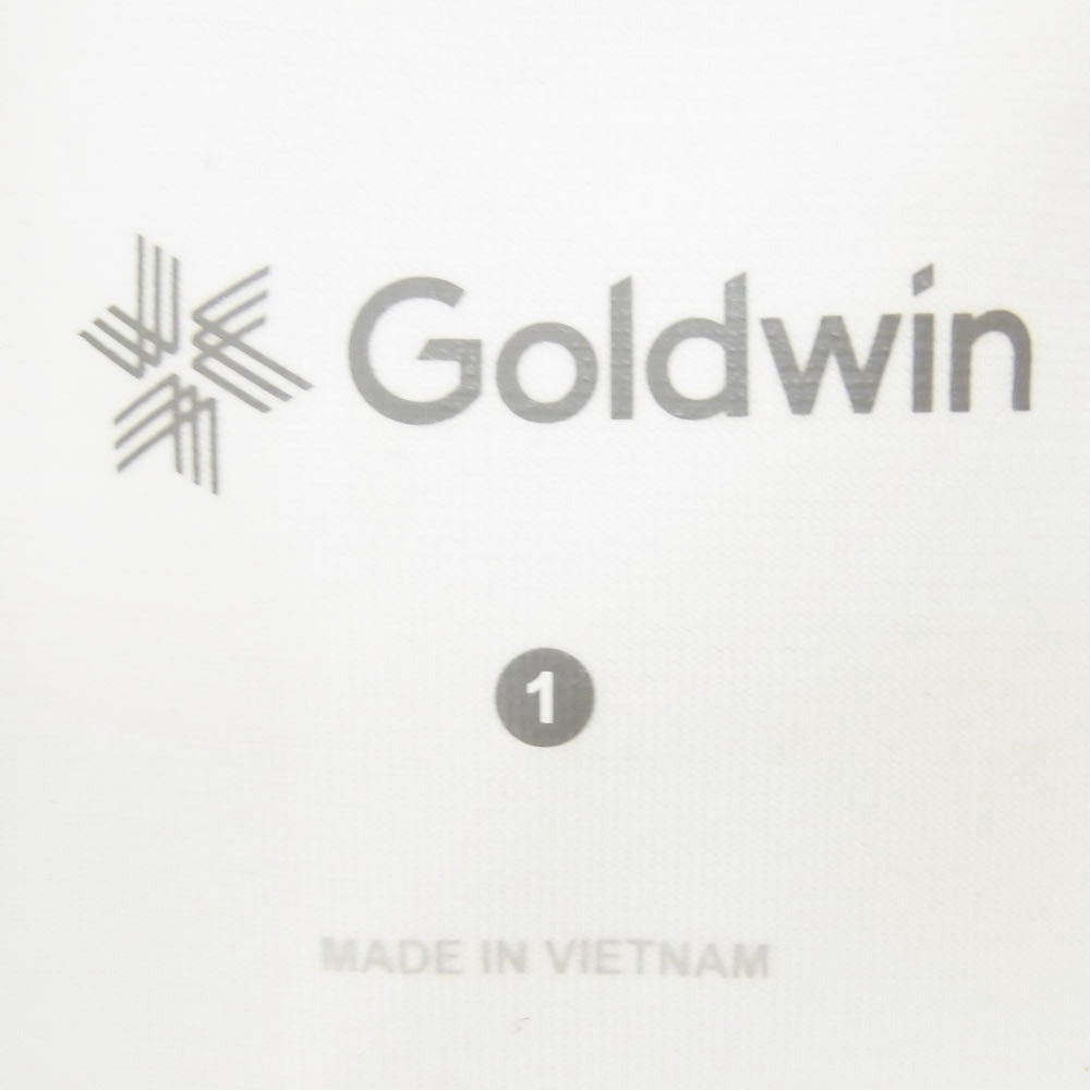 Goldwin ゴールドウィン GL65145 Graphic T-Shirt グラフィック Tシャツ カットソー ホワイト系 S【新古品】【未使用】【中古】