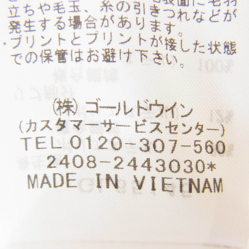 Goldwin ゴールドウィン GL65145 Graphic T-Shirt グラフィック Tシャツ カットソー ホワイト系 S【新古品】【未使用】【中古】