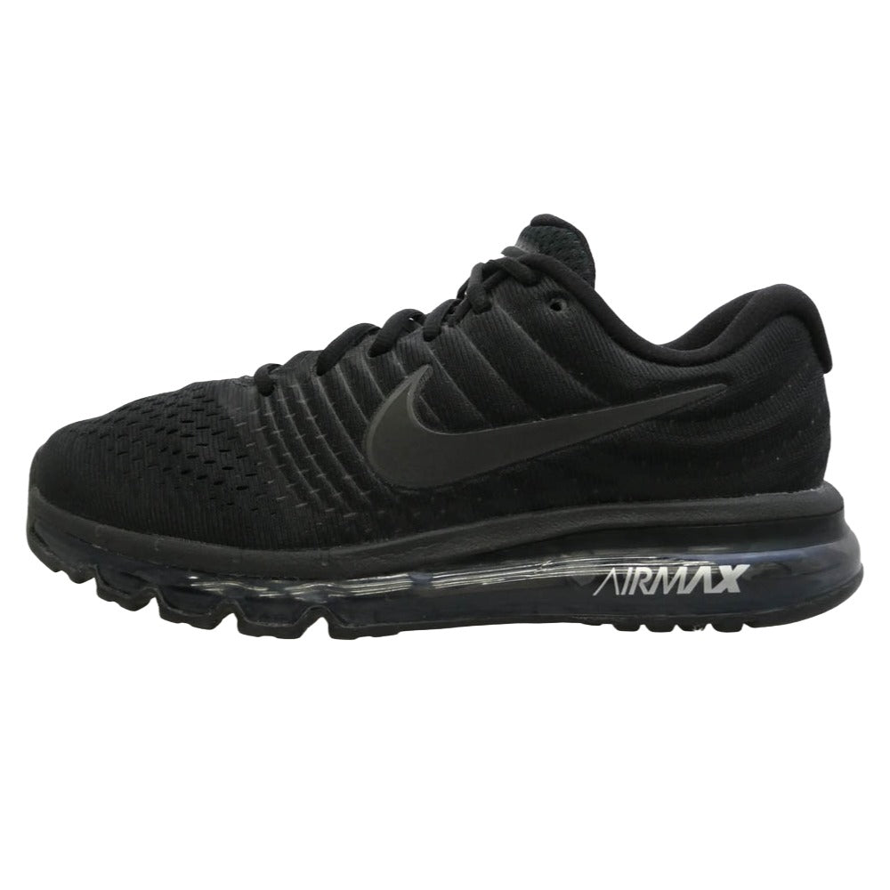 NIKE ナイキ 849559-04 Air Max 2017 Triple Black エアマックス トリプルブラック ローカット スニーカー ブラック系 26.5cm【中古】