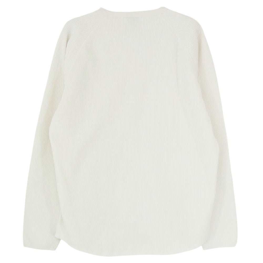 Goldwin ゴールドウィン GM44106 WF Light L/S T-shirt ワッフル サーマル ロングスリーブ 長袖 Tシャツ カットソー ホワイト系 M【新古品】【未使用】【中古】