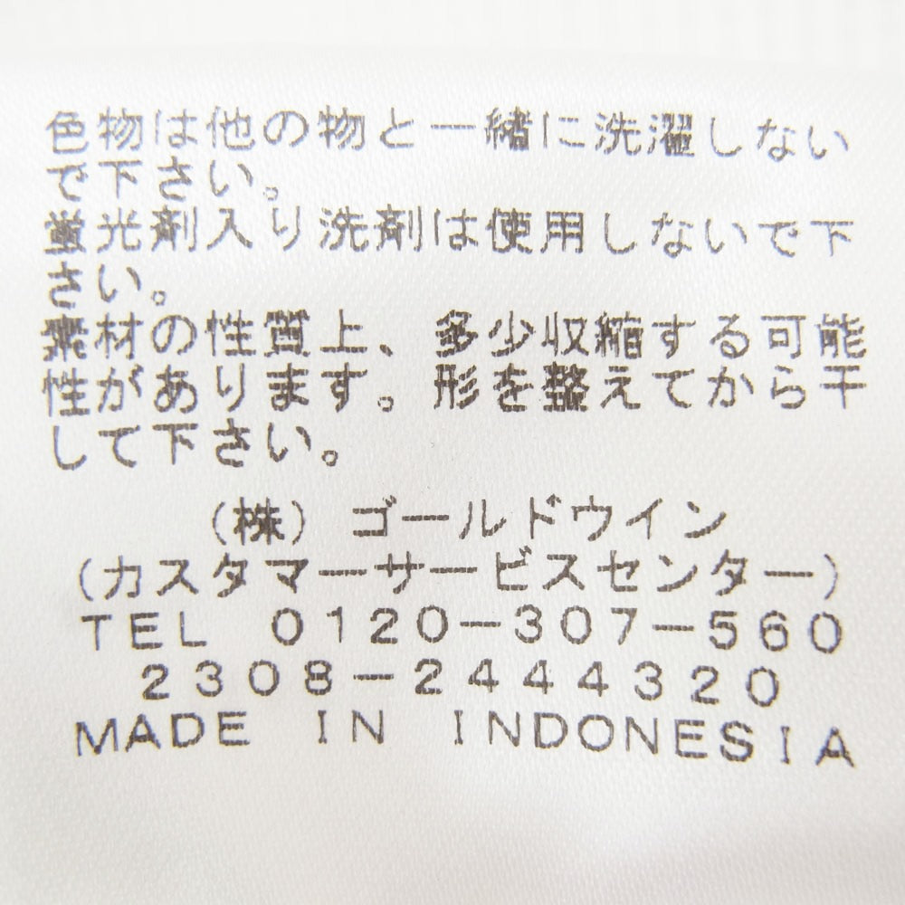 Goldwin ゴールドウィン GM44106 WF Light L/S T-shirt ワッフル サーマル ロングスリーブ 長袖 Tシャツ カットソー ホワイト系 M【新古品】【未使用】【中古】