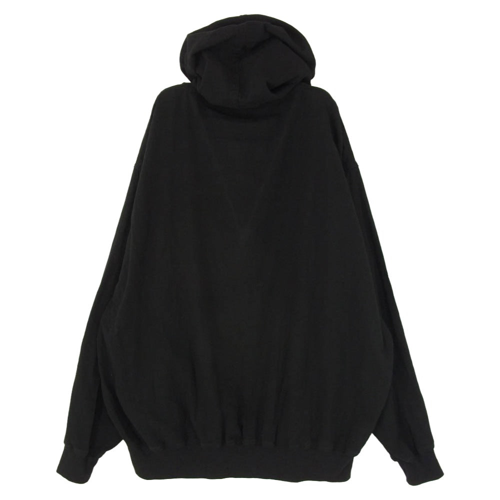 COMOLI コモリ 26SS D01-01024 オックス ジップパーカ ブラック系 1【新古品】【未使用】【中古】