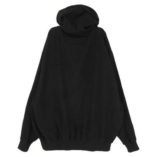 COMOLI コモリ 26SS D01-01024 オックス ジップパーカ ブラック系 1【新古品】【未使用】【中古】