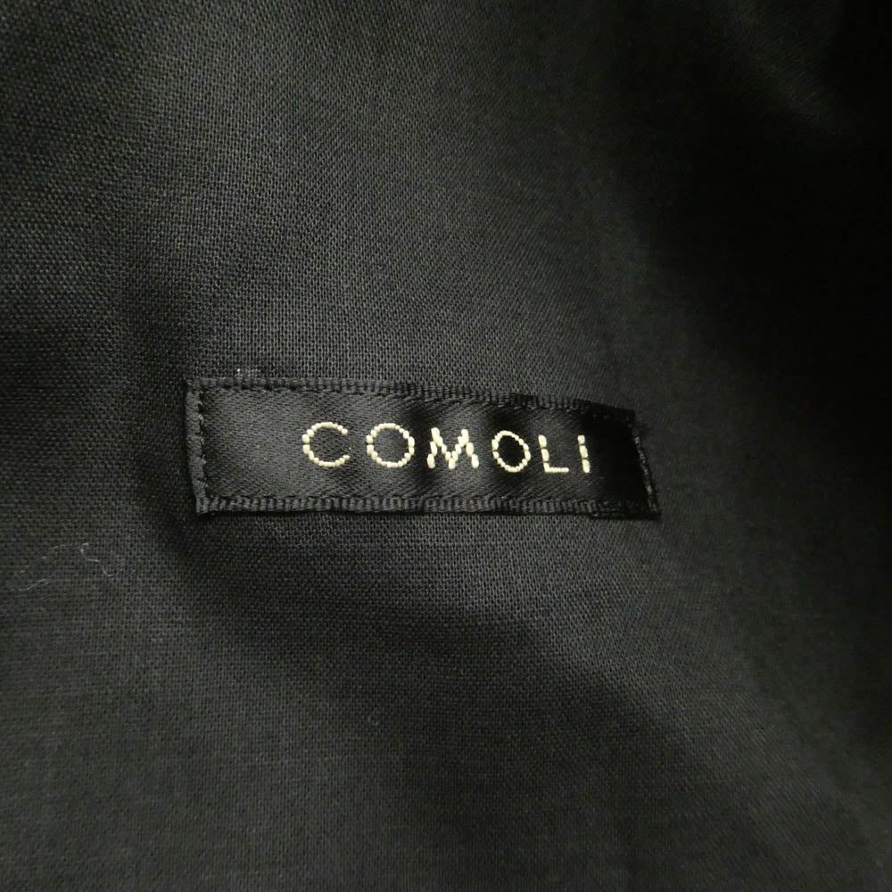 COMOLI コモリ 26SS D01-01020 カナパ ベスト ブラック系 1【新古品】【未使用】【中古】