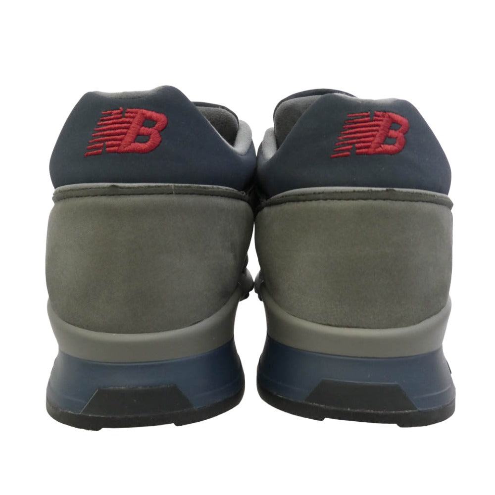 NEW BALANCE ニューバランス 英国製 U1500GRK ローカット スニーカー チャコール系 27cm(US9)【中古】