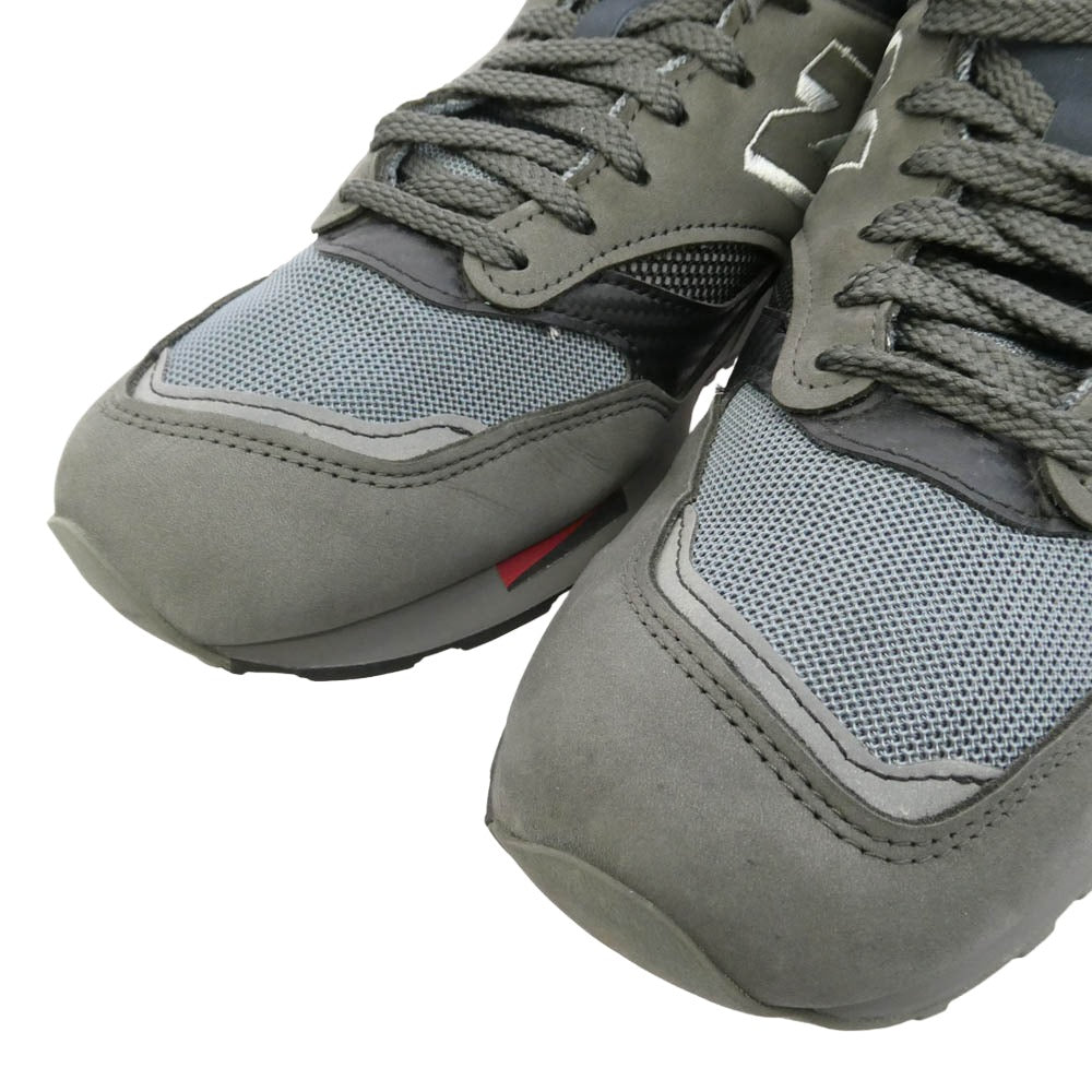 NEW BALANCE ニューバランス 英国製 U1500GRK ローカット スニーカー チャコール系 27cm(US9)【中古】