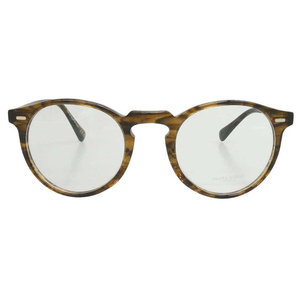 OLIVER PEOPLES オリバーピープルズ OV5186 Gregory Pec グレゴリーペック メガネ 眼鏡 アイウェア フレーム：ブラウン系　レンズ：クリア 50□23 150【新古品】【未使用】【中古】