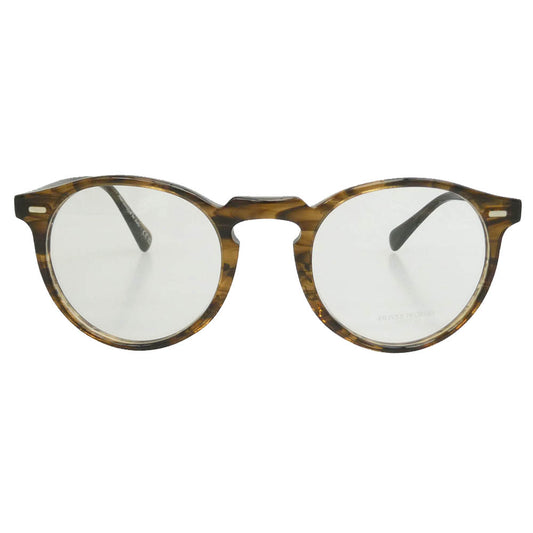 OLIVER PEOPLES オリバーピープルズ OV5186 Gregory Pec グレゴリーペック メガネ 眼鏡 アイウェア フレーム：ブラウン系　レンズ：クリア 50□23 150【新古品】【未使用】【中古】