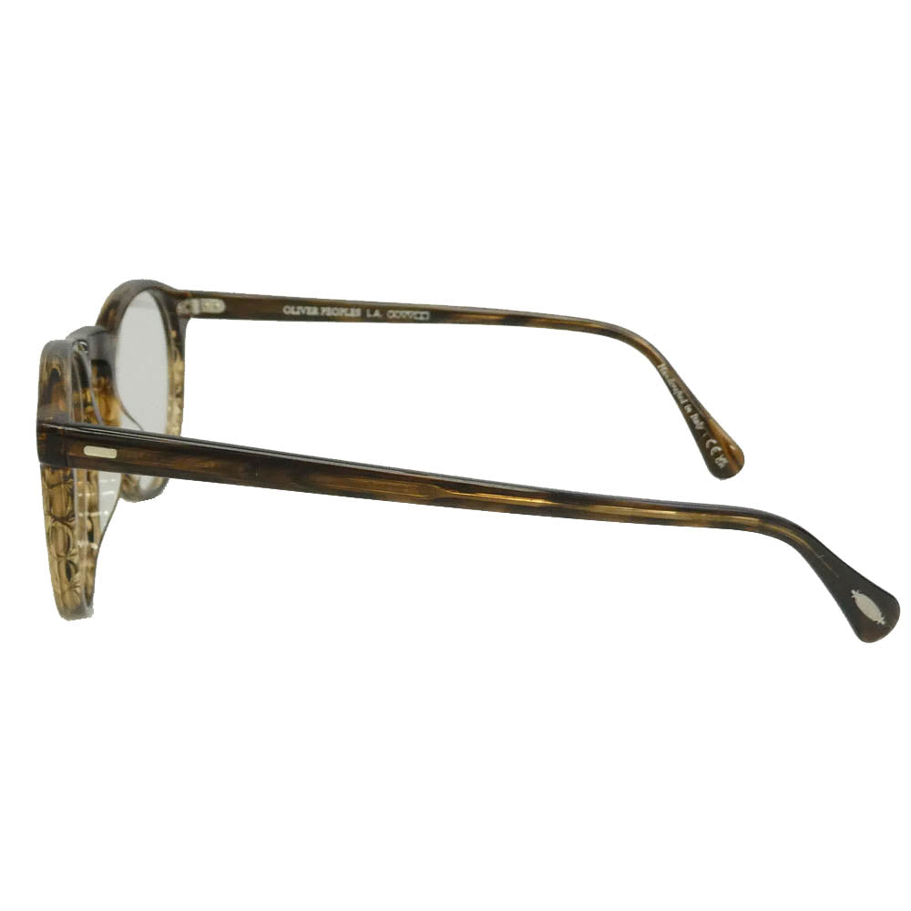 OLIVER PEOPLES オリバーピープルズ OV5186 Gregory Pec グレゴリーペック メガネ 眼鏡 アイウェア フレーム：ブラウン系　レンズ：クリア 50□23 150【新古品】【未使用】【中古】