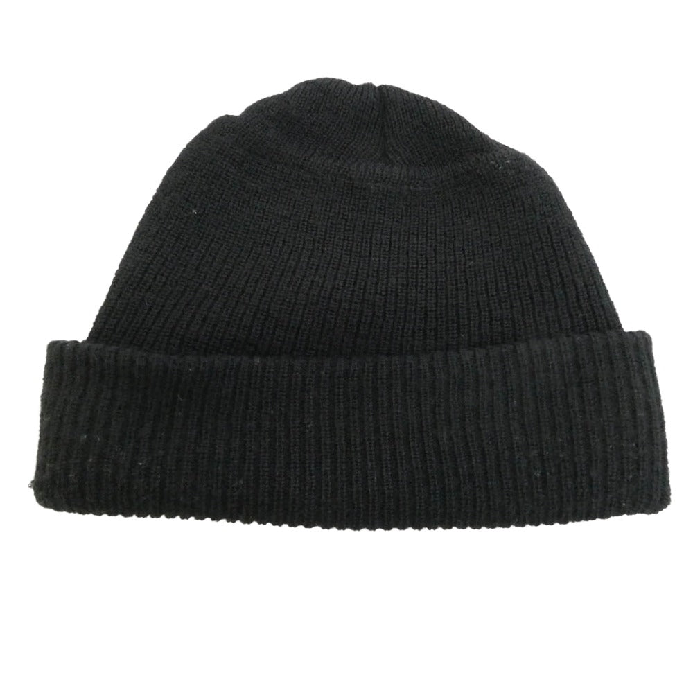 CHROME HEARTS クロムハーツ（原本無） WOOL WATCH CAP CHプラス ホースシュー ニットキャップ ビーニー 帽子 ブラック系 23cm【中古】