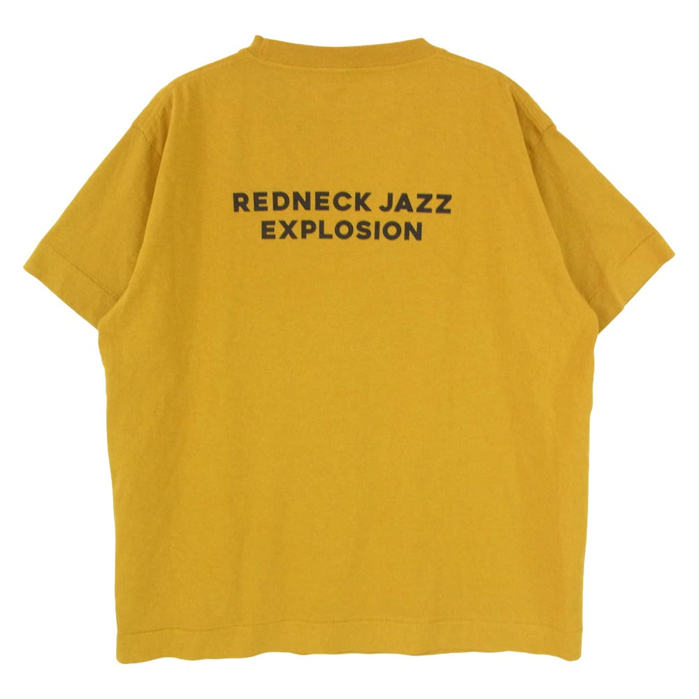 ネセサリーオアアンネセサリー DANNY GATTON Tshirt ダニー ガットン Tシャツ イエロー系 M【中古】