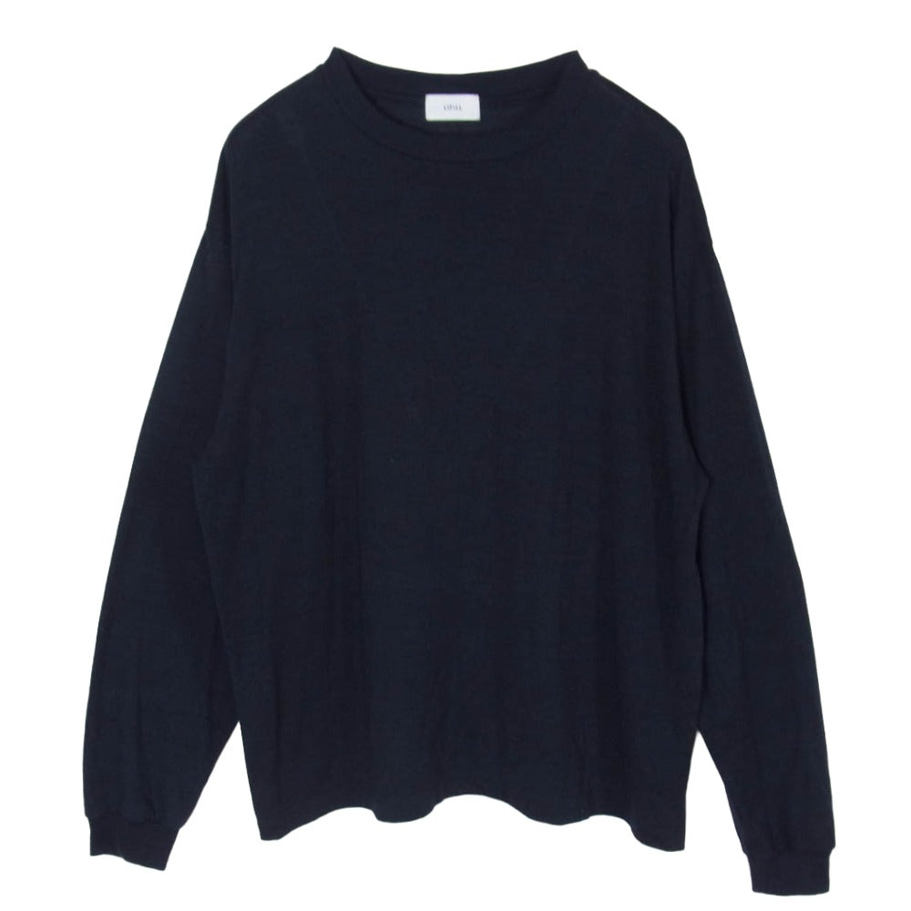リフィル LF021-07 WOOLISH LONGSLEEVE TEE ウーリッシュ 長袖 カットソー ダークネイビー系 3【中古】