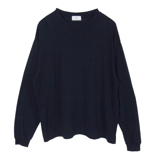 リフィル LF021-07 WOOLISH LONGSLEEVE TEE ウーリッシュ 長袖 カットソー ダークネイビー系 3【中古】