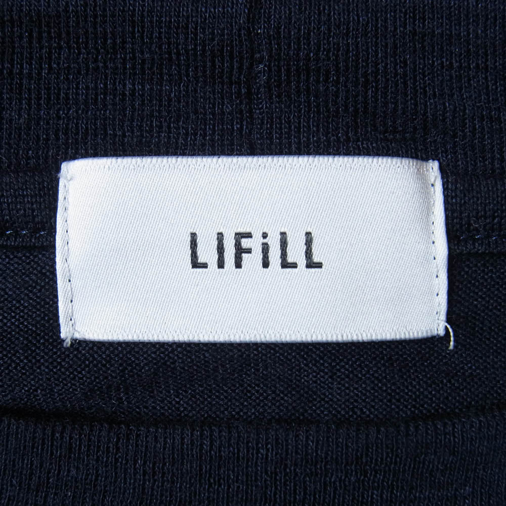リフィル LF021-07 WOOLISH LONGSLEEVE TEE ウーリッシュ 長袖 カットソー ダークネイビー系 3【中古】