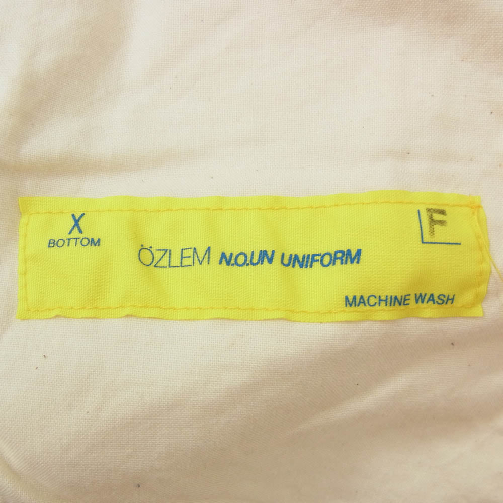 ネセサリーオアアンネセサリー ワイド イージー パンツ オフホワイト系 F【中古】
