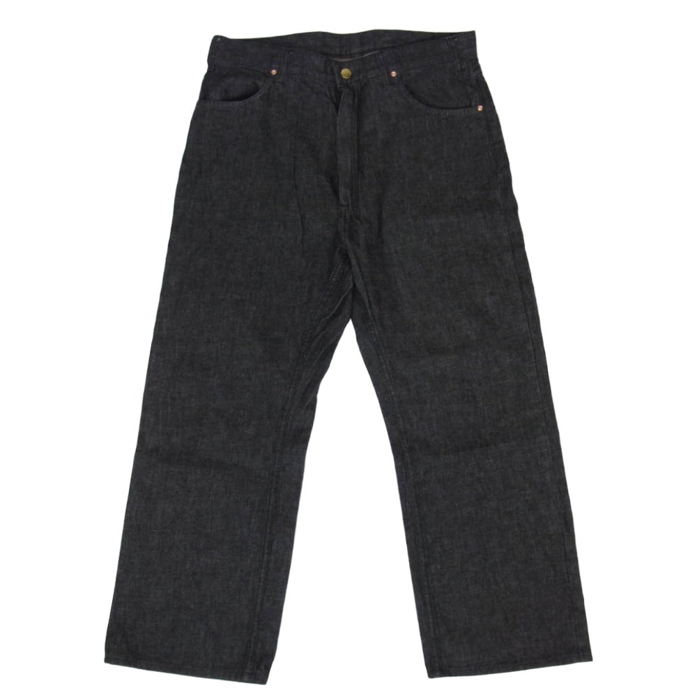 ネセサリーオアアンネセサリー UF BLACK ブラックデニム パンツ ブラック系 32【中古】