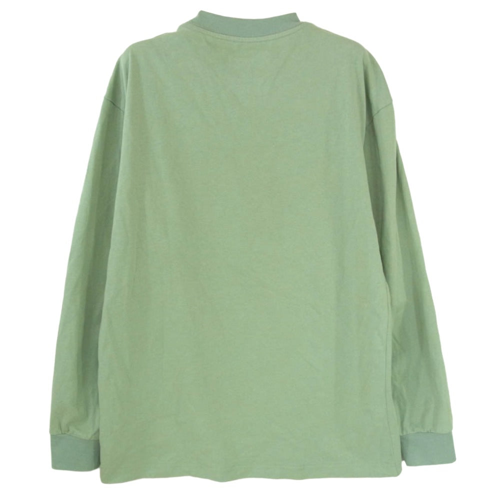 WIND AND SEA ウィンダンシー wds-cmkt-25-q2-cs04 × MARKET CALL MY LAWER L/S TEE グリーン系 L【中古】