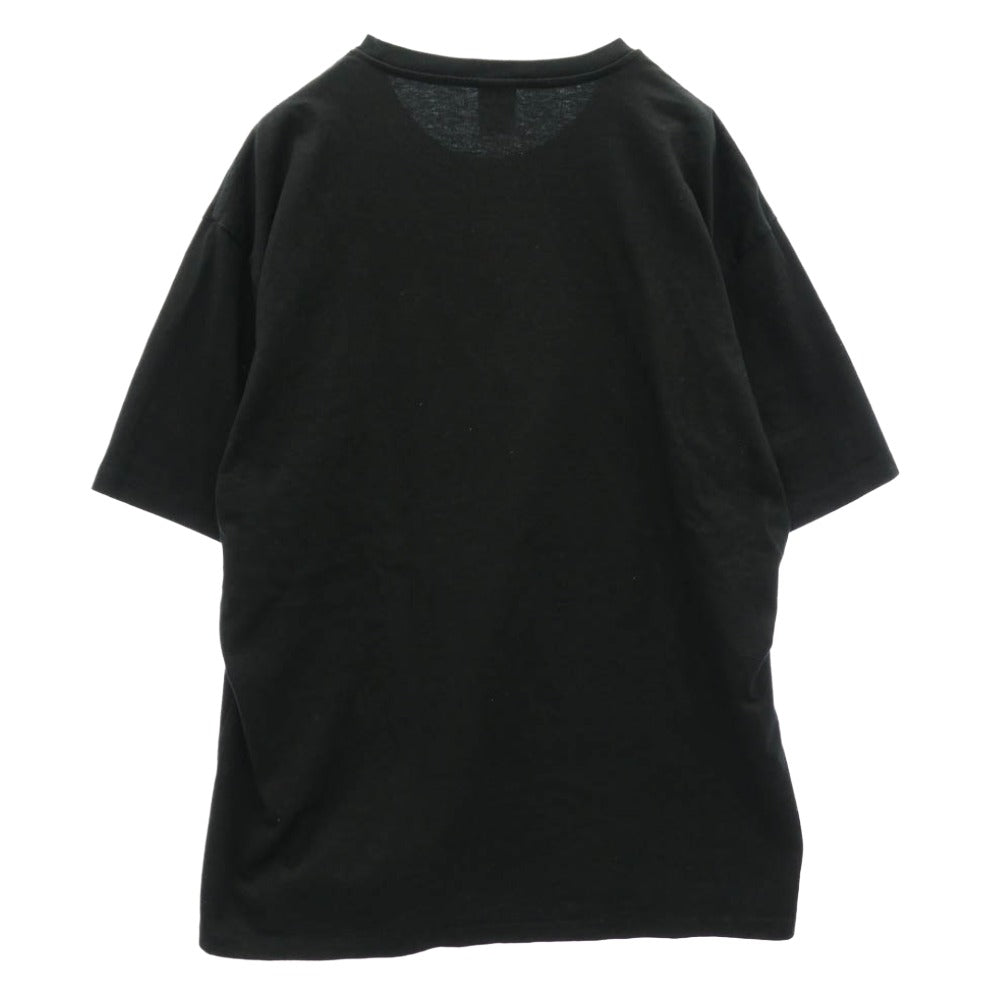 WACKO MARIA ワコマリア 25SS 25SS-WMT-WT09 WASHED HEAVY WEIGHT CREW NECK T-SHIRT ウォッシュド ヘビー クルーネック 半袖 Tシャツ ブラック系 M【中古】