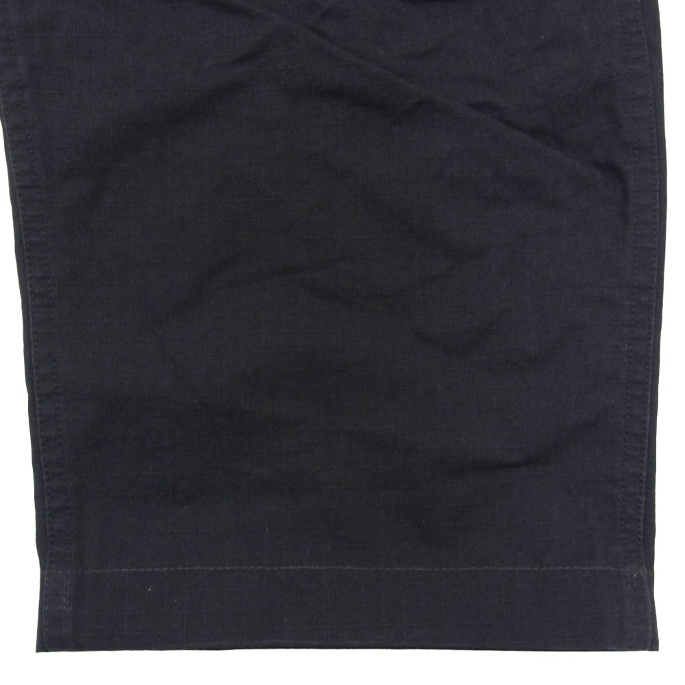 A VONTADE アボンタージ Fatigue Trousers リップストップ アジャスター付き コットン トラウザー パンツ ブラック系 S【中古】