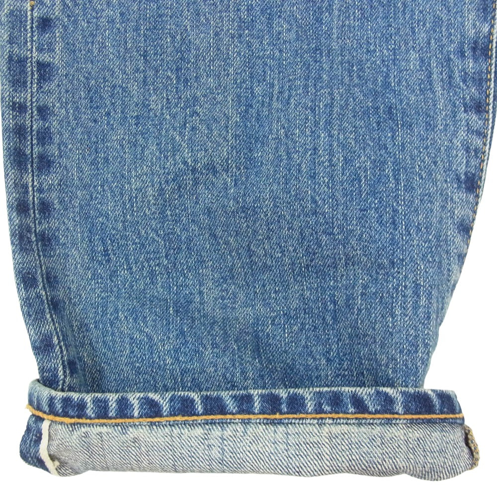 FOB FACTORY エフオービーファクトリー F160 SELVEDGE 66 DENIM 5P 66モデル デニム パンツ ジーンズ インディゴブルー系 34【中古】