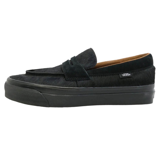 VANS バンズ vn000vasbla LX Loafer 53 PONY HAIR ローファー53 スニーカー ブラック系 27cm【極上美品】【中古】