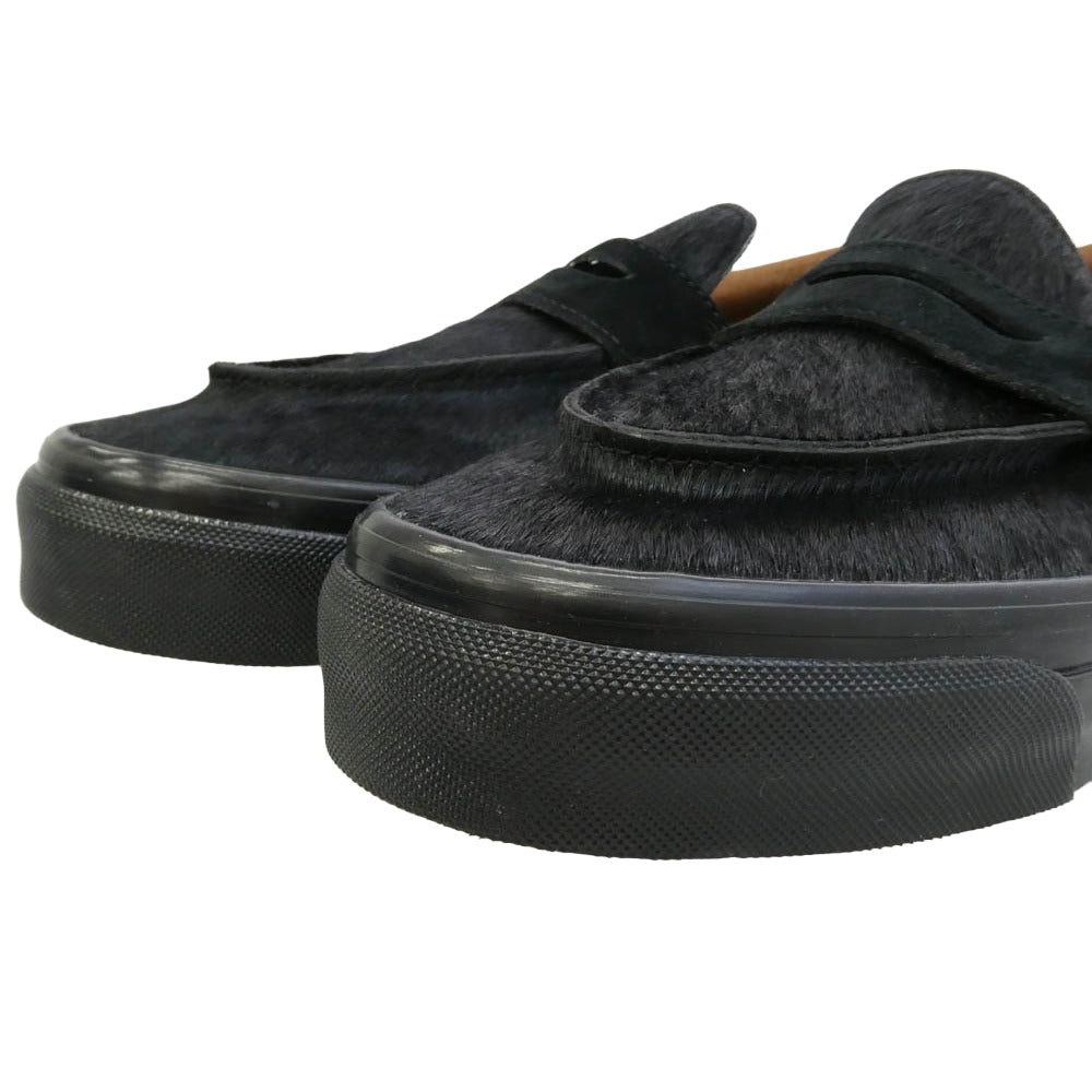 VANS バンズ vn000vasbla LX Loafer 53 PONY HAIR ローファー53 スニーカー ブラック系 27cm【極上美品】【中古】