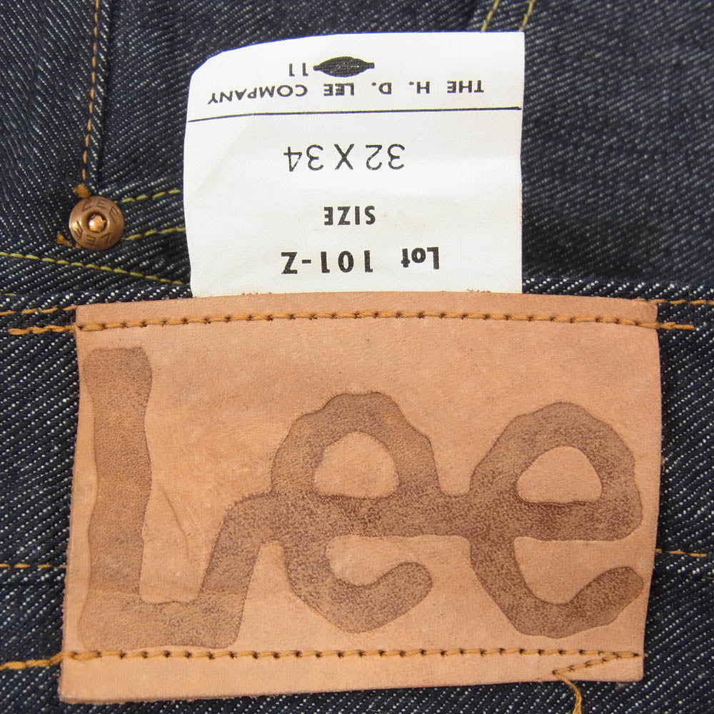 Lee リー LM6355 ARCHIVES RIDERS 101-Z アーカイブス セルビッジ デニム インディゴブルー系 32【美品】【中古】