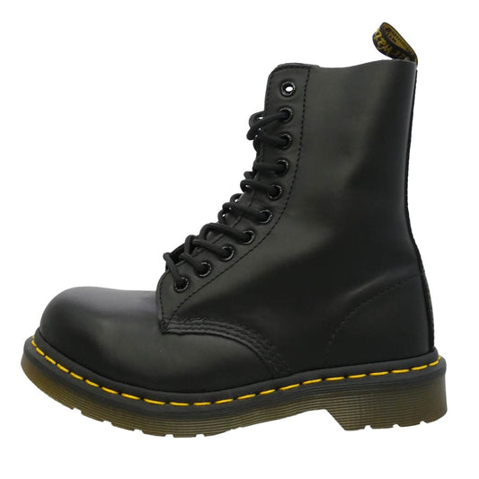 Dr.Martens ドクターマーチン AW006 レースアップ 10ホール レザー ブーツ ブラック系 UK4【極上美品】【中古】