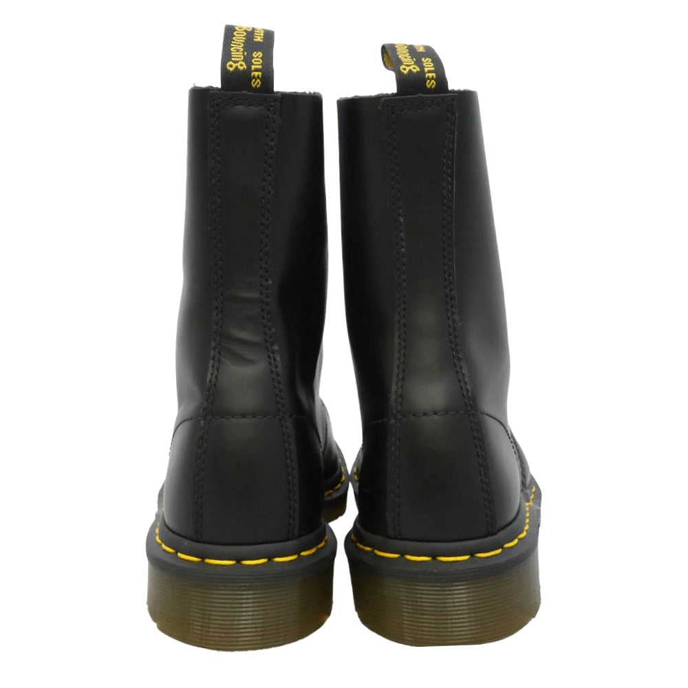 Dr.Martens ドクターマーチン AW006 レースアップ 10ホール レザー ブーツ ブラック系 UK4【極上美品】【中古】